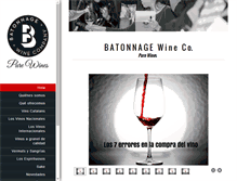 Tablet Screenshot of batonnage.es